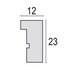 Zep V4546W cornice per quadro Cornice per foto singola Bianco