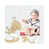 Zep Willy Cornice per foto singola Bianco, Legno