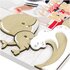 Zep Willy Cornice per foto singola Bianco, Legno