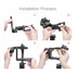 Zhiyun-Tech Piastra di regolazione per 1DX su Crane2
