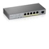 ZyXEL GS1350-6HP-EU0101F Gestito L2 Gigabit Ethernet Grigio PoE