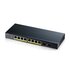 ZyXEL GS1900-10HP Gestito L2 Gigabit Ethernet (10/100/1000) Supporto Power over Ethernet (PoE) Nero