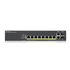 ZyXEL GS2220-10HP-EU0101F switch di rete Gestito L2 Gigabit Ethernet (10/100/1000) Supporto Power over Ethernet (PoE) Nero