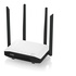 ZyXEL NBG6615 router wireless Dual-band (2.4 GHz/5 GHz) Gigabit Ethernet Nero, Bianco