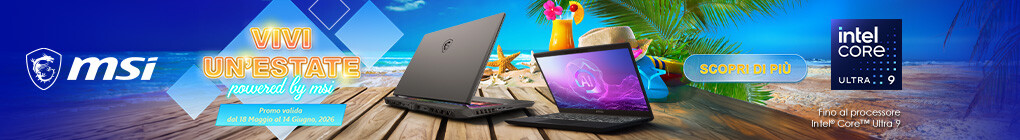 Vivi un'estate Powered by MSI