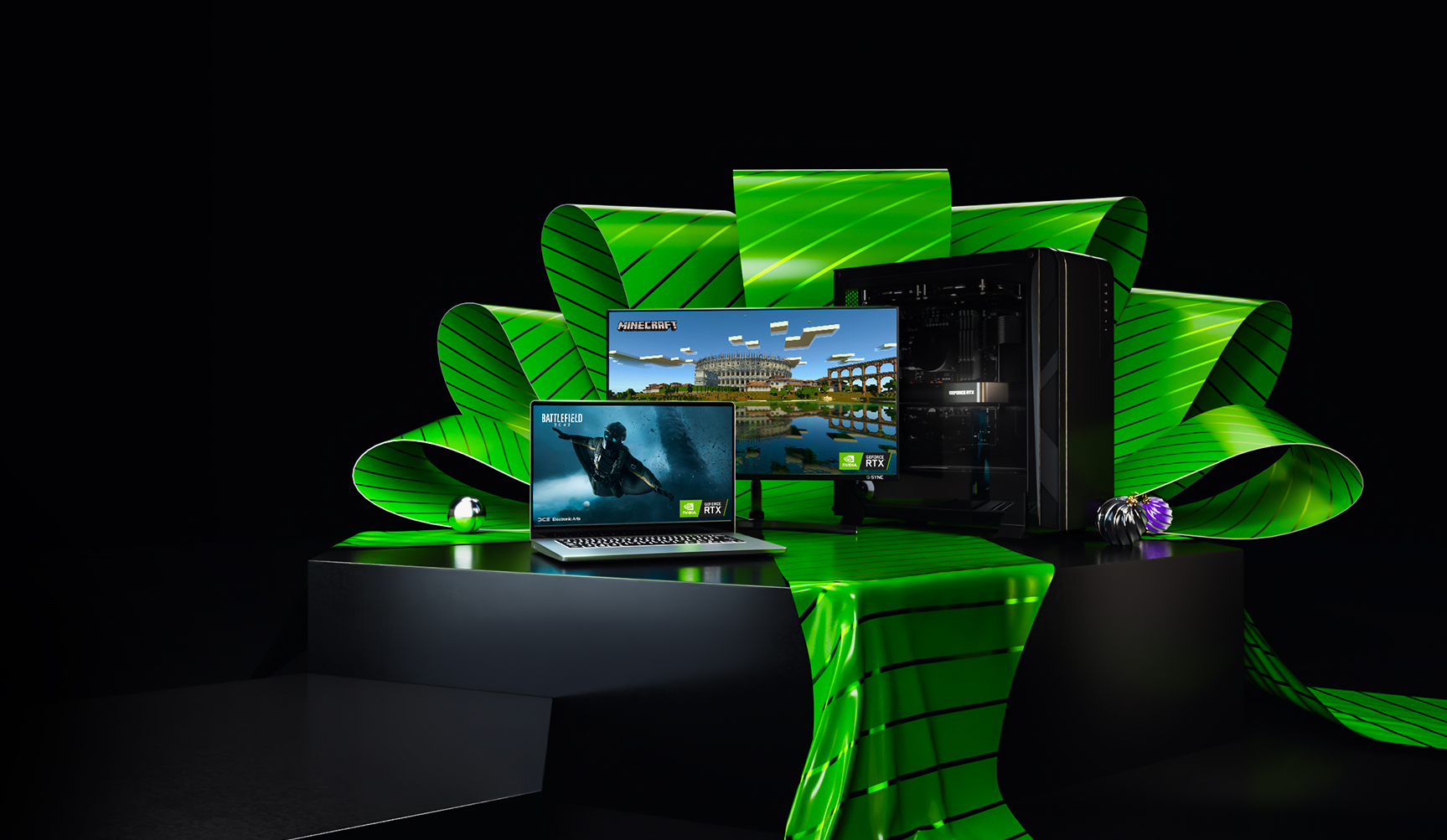 Nvidia - I regali migliori<br/> per i tuoi giochi