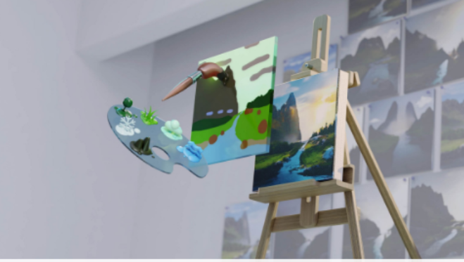 L’app che porta l’IA nella pittura