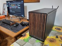 DAN Cases A3-mATX Micro-ATX Nero Wood Edition Legno