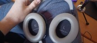 Momentum 4 Denim Cuffie Bluetooth con cancellazione del rumore adattiva per chiamate cristalline - 60 ore di autonomia