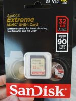 32GB SD extreme 90Mb/40Mb V30 600X