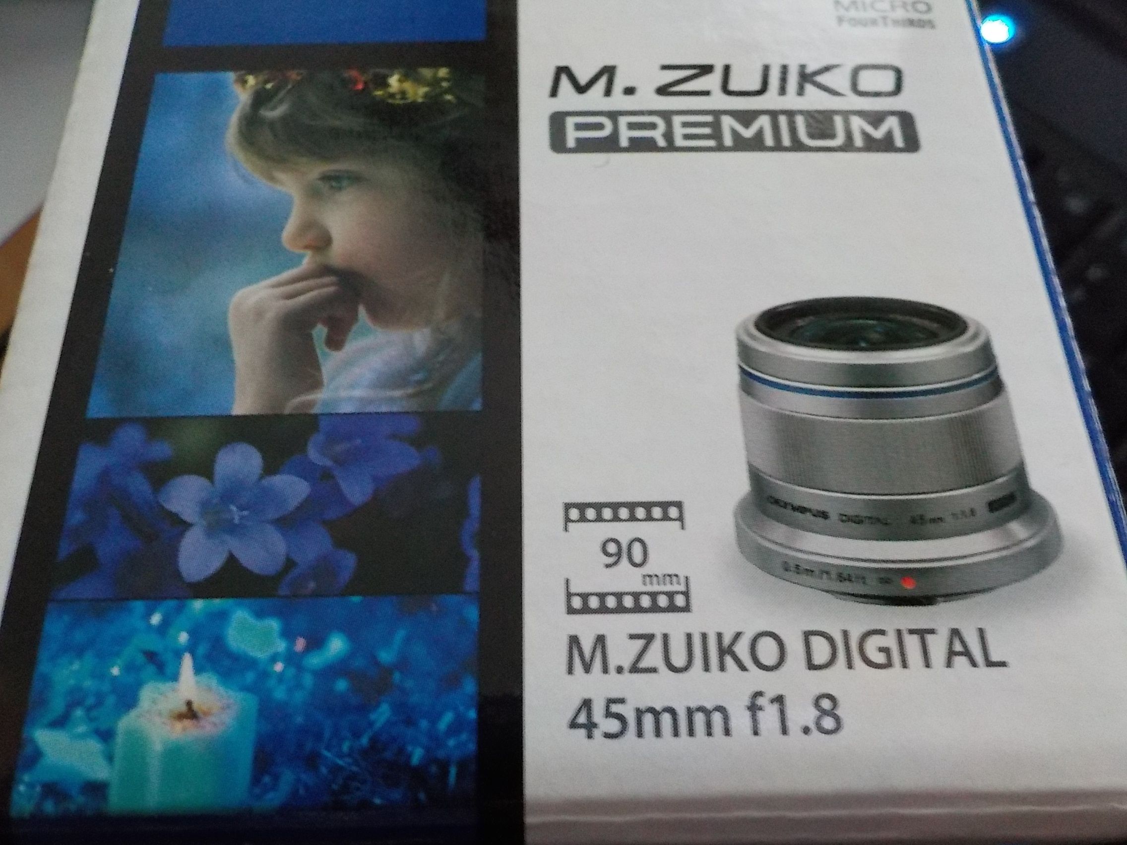 M.Zuiko Digital 45mm f/1.8 Nero