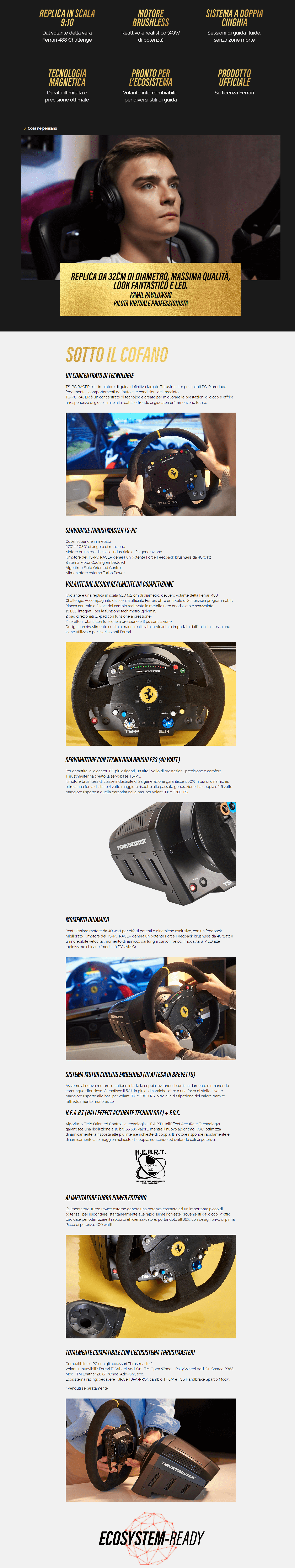 Template Thrustmaster TS-PC Racer Ferrari 488 Challlenge Edition - Licenza Ufficiale by Ferrari