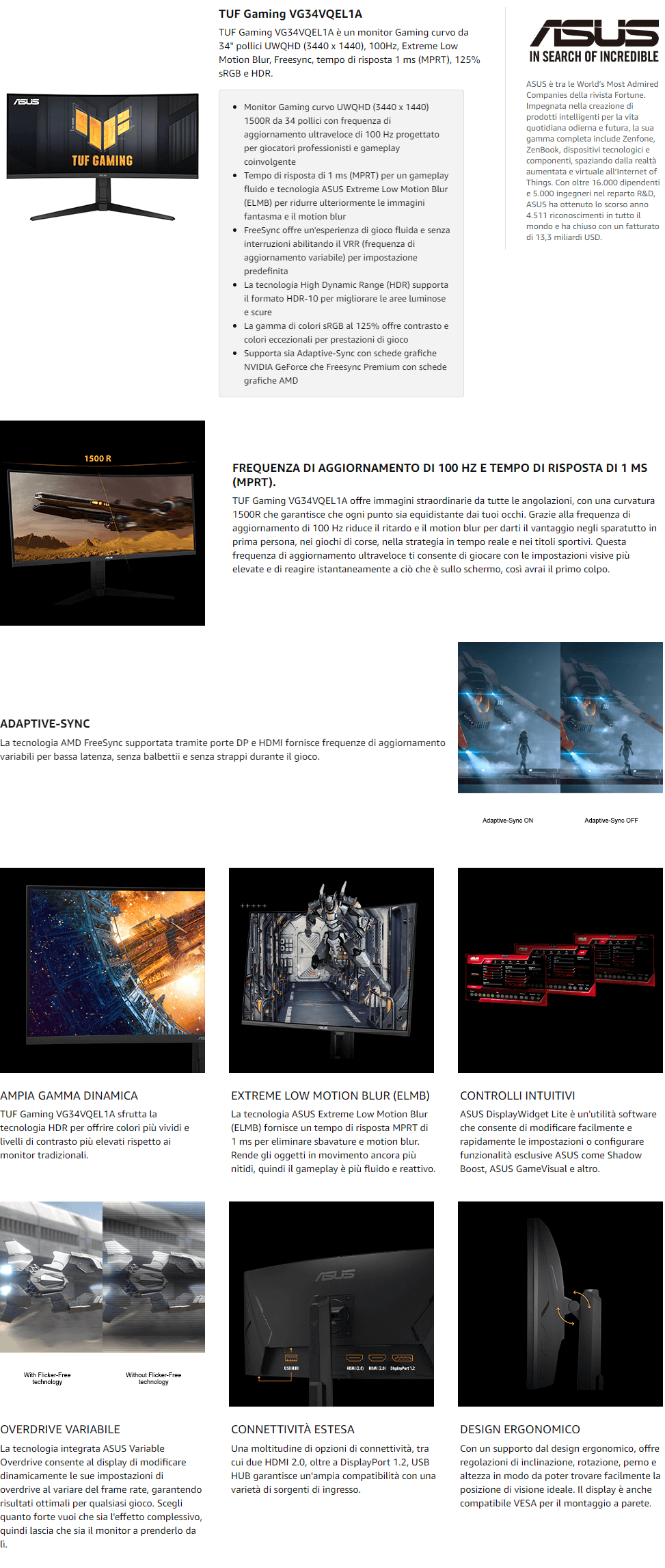 Template Asus TUF Gaming VG34VQEL1A 34