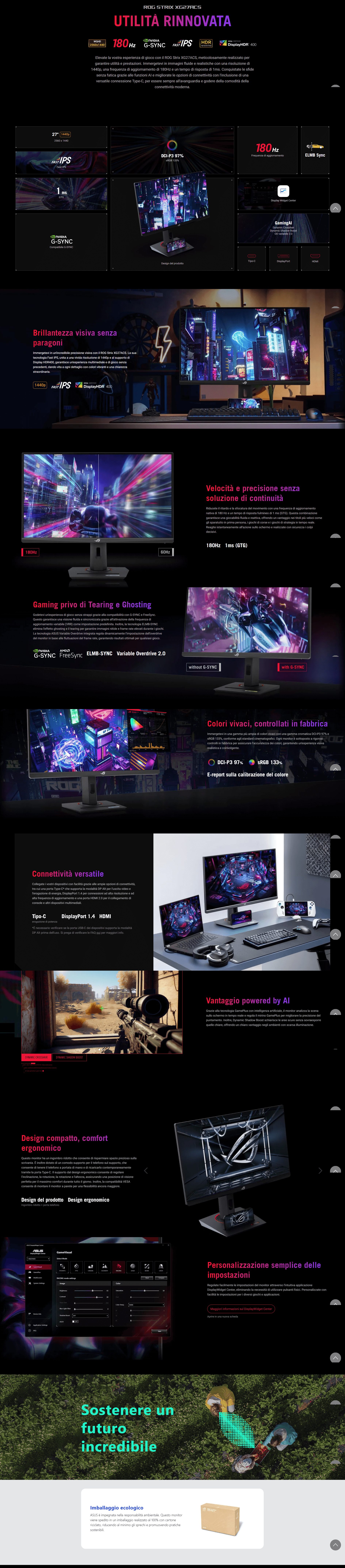 Template Asus ROG Strix XG27ACS Monitor PC 68,6 cm (27