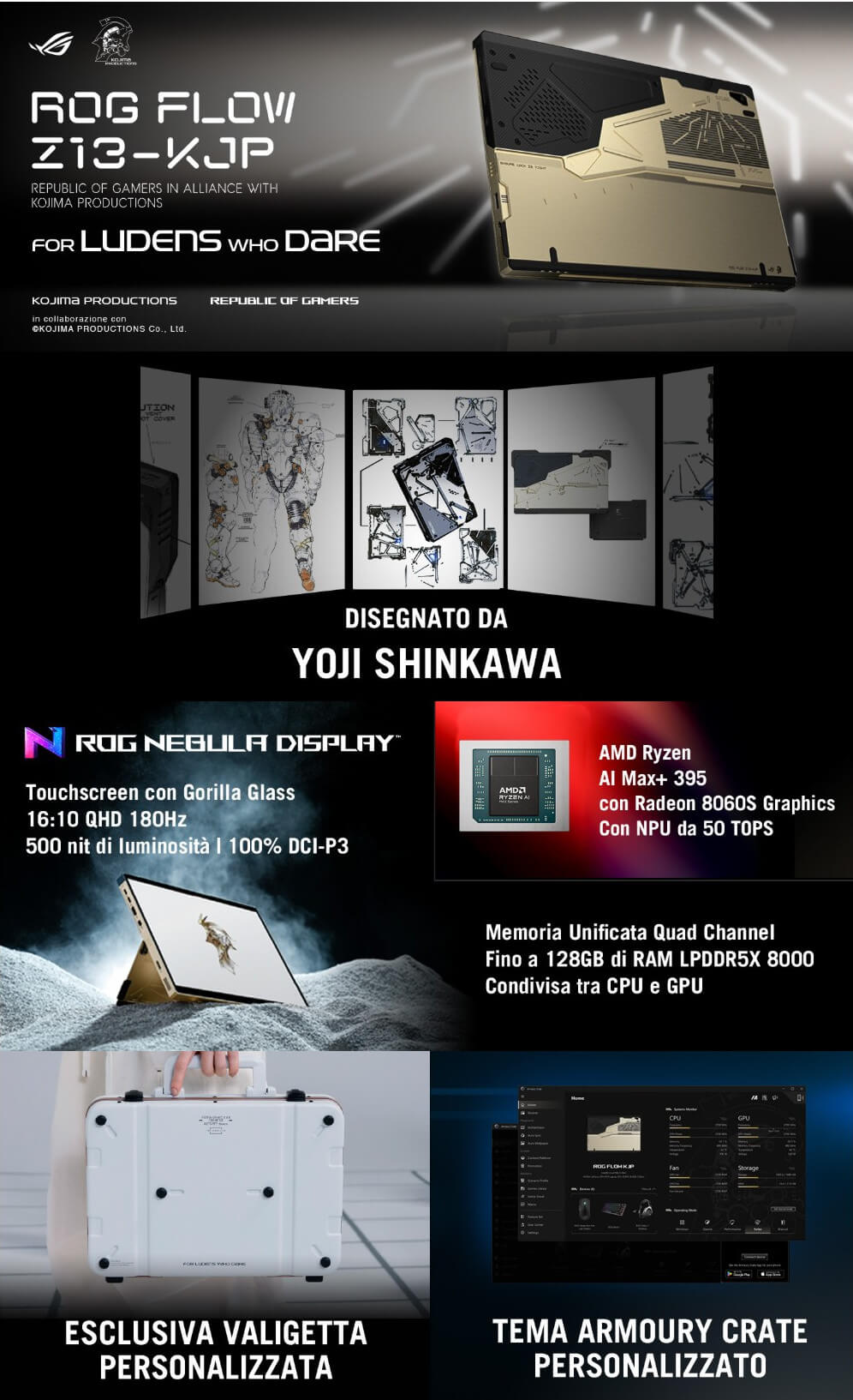 Template Asus ROG Flow Z13 GZ302EAC-RU178W Kojima Production Z13-KJP 13.4