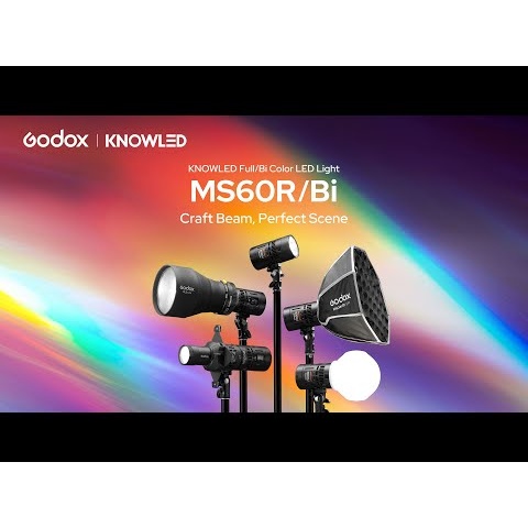 Introducing the Godox MS60R/Bi — Craft Every Beam, Perfect Every Scene!