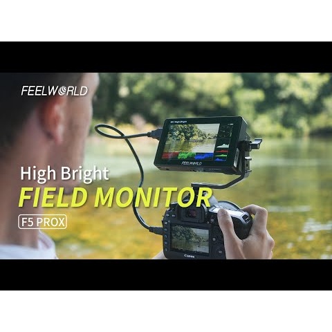 Camera Accessory FEELWORLD F5 PROX 5.5 Inch 1600 Nits High Bright Touch Screen Budget Camera Monitor