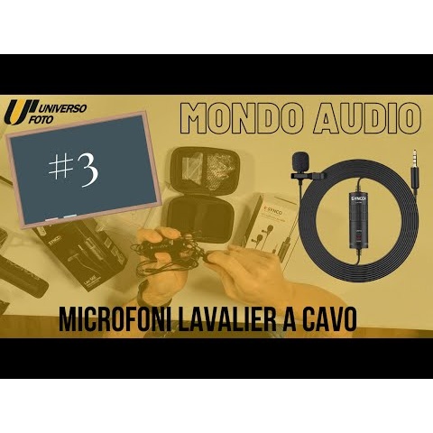 Microfoni Lavalier a Cavo - Scopriamo il microfono Synco S6D e S6E