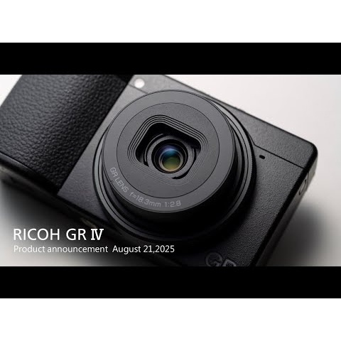 RICOH GR IV Product announcement August 21,2025