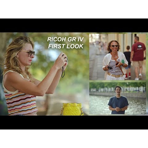Photographers test the RICOH GR IV on the streets of Rome