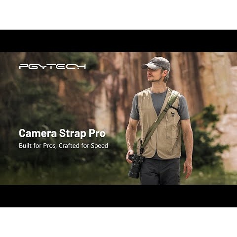 Introducing PGYTECH Camera Strap Pro: Built for Pros, Crafted for Speed