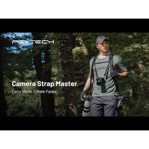 Introducing PGYTECH Camera Strap Master: Carry More, Create Faster
