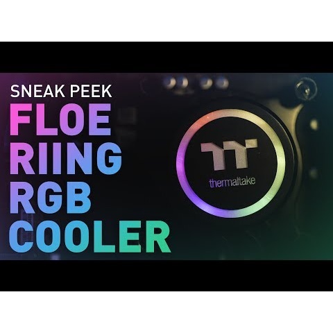 Sneak Peek: Thermaltake Floe Riing All-In-One RGB CPU Cooler