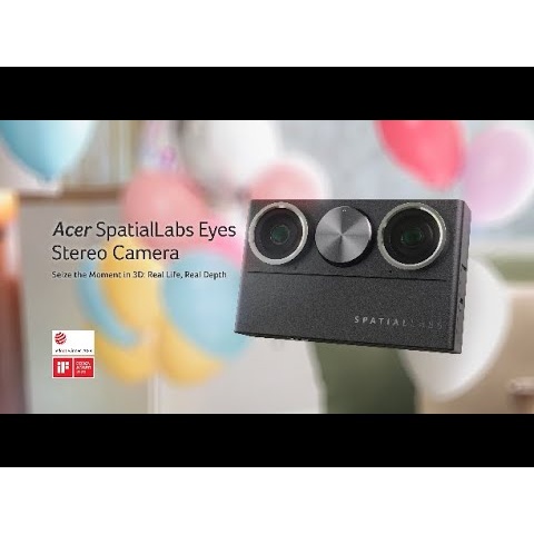 Acer SpatialLabs™ Eyes Stereo Camera – Seize the Moment in 3D: Real Life, Real Depth | Acer