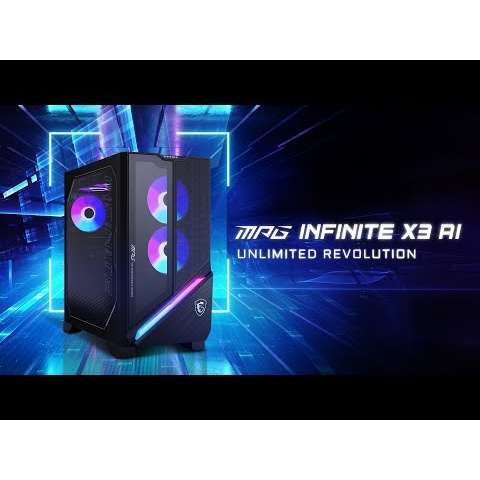 MPG Infinite X3 AI 2nd - Unlimited Revolution | Gaming Desktop | Intel Core Ultra (Series 2) | MSI