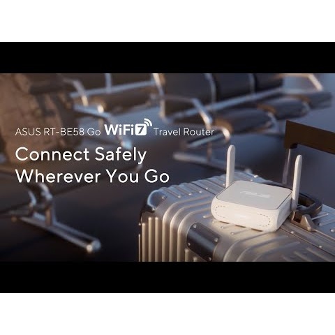 Connect Safely Wherever You Go | ASUS RT-BE58 Go Travel Router