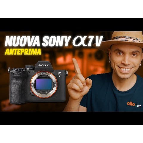 Sony A7V - Novità foto e video in anteprima con Sony Italia