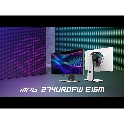 Deeper Details, Brighter Moments - MPG 274URDFW E16M | Gaming Monitor | MSI