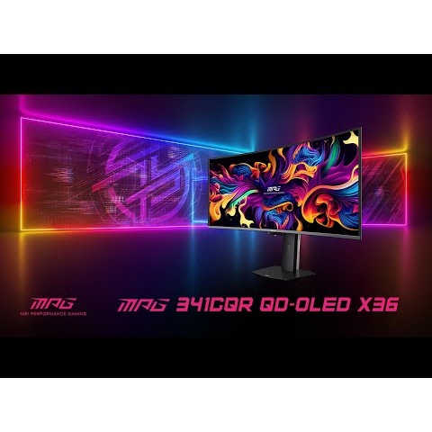 See Everything, Win Everything — MPG 341CQR QD-OLED X36 | Gaming Monitors | MSI