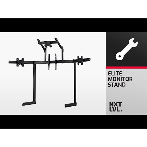 Next Level Racing Elite Monitor Stand Instruction for Single, Triple, and Quad.