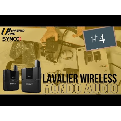 Lavalier wireless Synco WMic-T1 | Caratteristiche microfoni wireless per videomaker