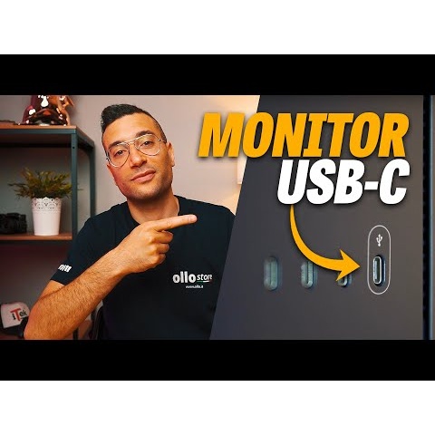 Come collegare un monitor tramite porta USB Tipo C