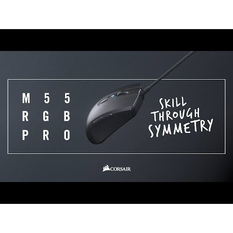 CORSAIR M55 RGB PRO Gaming Mouse - Skill Through Symmetry