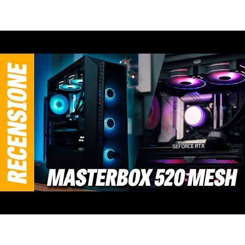 Case Cooler Master MasterBox 520 Mesh - Recensione + assemblaggio