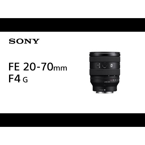Introducing FE 20-70mm F4 G | Sony | Lens