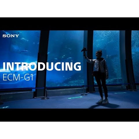 Introducing the Sony ECM-G1 Shotgun Microphone