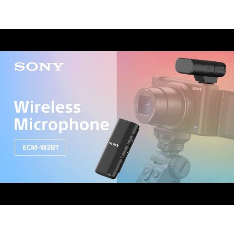 Introducing the Sony ECM-W2BT Wireless Microphone for Vlogging