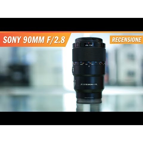 Sony 90mm f/2.8 Macro - Recensione e test