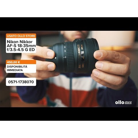 Nikon Nikkor AF S 18 35mm f:3 5 4 5 G ED