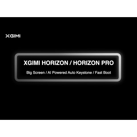 XGIMI Intelligent Screen Adaption Technology