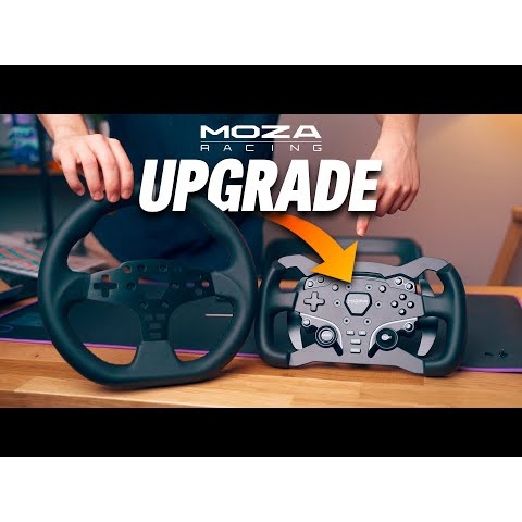 Moza R5: come fare upgrade volante Racing!
