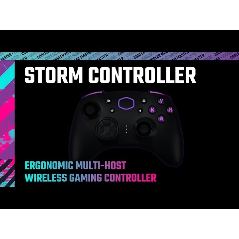 Storm Controller for PC and Mobile Devices | Ergonomic Multi-Connectivity Gaming Controller