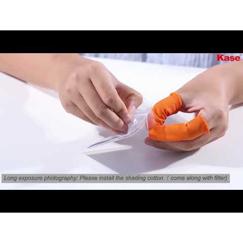 Kase Sony Clip in Filter Installation 01