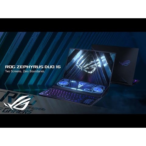 2023 ROG Zephyrus Duo 16 - Two screens. Zero boundaries. | ROG