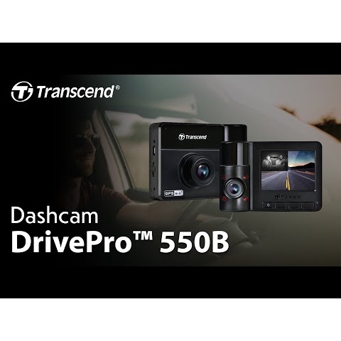 Transcend DrivePro 550 dashcam - Protection both inside and out.