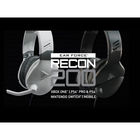 Turtle Beach Recon 200 Gaming Headset for Xbox One, PS4, and Switch